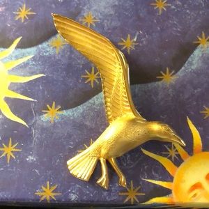 💙GIOVANI Seagull Brooch💙